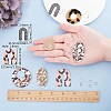 SUNNYCLUE DIY Leopard Print Pattern Earring Making Kits DIY-SC0012-002-3