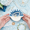 Conch Shape Ceramic Jewelry Plates AJEW-WH0083-92A-3
