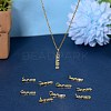 10Pcs Brass Pendants KK-SZ0004-36D-6