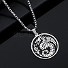 Hip-hop Style Animal Theme 304 Stainless Steel Pendant Necklaces FS-WG80E3F-04-1