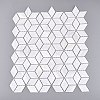 Natural Freshwater Shell Mosaic Tile Cabochons SHEL-Q029-08-1