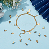 PVD Vacuum Plating 304 Stainless Steel Lobster Claw Clasps STAS-UN0018-95B-G-2
