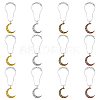 1 Set Iron Shower Curtain Rings HJEW-FH0001-45-1