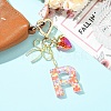 Alloy & Resin Pendant Decorations HJEW-YW00401-04-6