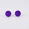 Round Silicone Focal Beads SI-JX0046A-06-2