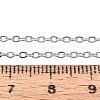Tarnish Resistant 304 Stainless Steel Cable Chains X-CHS-R002-0.4mm-2
