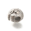 Anti-Tarnish 304 Stainless Steel European Beads STAS-I321-50P-2