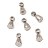 201 Stainless Steel Tail Chain Drop Charms STAS-D061-04D-P-2