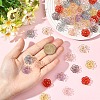 100Pcs Plastic Beads KY-YW0002-22-5