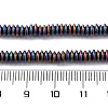 Electroplated Non-magnetic Hematite Beads Strands G-P571-B01-01-5