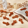 20Pcs Wooden Cross Wall Ornaments AJEW-GA0007-36-4