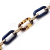 Handmade Acrylic Cable Chains X-AJEW-JB00701-03-2
