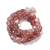 Natural Strawberry Quartz Beads Strands G-R190-10mm-34-3