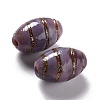 Handmade Gold Sand Lampwork Beads LAMP-F020-35E-5