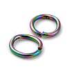 Ion Plating(IP) 304 Stainless Steel Open Jump Rings STAS-CJC0001-26A-3