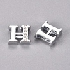 Alloy Slide Charms LS-PALLOY-WH0066-21H-1