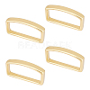 Brass Loop Keepers KK-WH0083-09C-G-1
