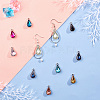 Alloy Glass Pendants PALLOY-SC0002-32-5