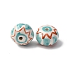 Handmade Porcelain Beads PORC-Q004-01E-2