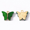 Alloy Acrylic Pendants ENAM-R136-01I-1