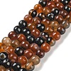 Natural Agate Beads Strands G-M437-B01-01O-2