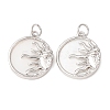 Natural Shell Pendants KK-L188-38P-1-1