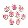 Alloy Enamel Charms ENAM-T012-03J-RS-1