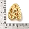 Brass Cubic Zirconia Pendants KK-M295-13G-A-3