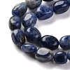 Natural Sodalite Beads Strands G-G146-A03-01-4