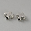 Cross Tibetan Style Alloy Beads FIND-WH00670-142-2