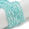 Crackle Glass Beads Strands GLAA-U001-4mm-02-1