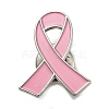 Breast Cancer Awareness Ribbon Enamel Pins JEWB-G025-01P-02-1