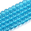 Transparent Glass Beads Strands GLAA-T032-T4mm-06-1