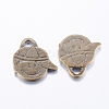 Antique Bronze Plated Boy Head Charms Pendants for Jewelry Making X-MLF11228Y-NF-2