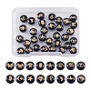 32Pcs 16 Style Handmade Lampwork Beads LAMP-CD0001-18-1