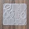 Geometric Earrings Pendants DIY Silicone Mold DIY-Q033-01D-4