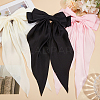 Cloth Big Bowknot Hair Barrettes AJEW-CP0008-41A-01-4