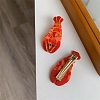 Cray Acetate Cute Plaid Hair Clip PW-WG8EA8C-02-1