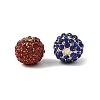 Alloy Rhinestone Beads RB-A034-10mm-G-3