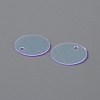 Iridescent PVC Paillette/Sequins Pendants PVC-WH0006-01A-2