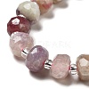 Natural Pink Tourmaline Beads Strands G-G980-02-4