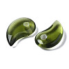 Transparent Glass Pendants GLAA-S066-003B-3