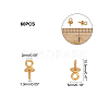 Ion Plating(IP) 304 Stainless Steel Cup Pearl Peg Bails Pin Pendants STAS-UN0009-04G-3