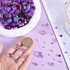 100G 5 Styles Acrylic Beads OACR-SC0001-72A-3