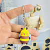 PVC Bees Pendant Keychain WG15805-01-1