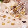 250G Dyed & Heated Natural Agate Beads G-TA0002-73B-4