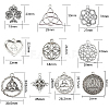 Tibetan Style Alloy Pendants TIBEP-SC0001-05AS-2