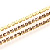 Iron Rhinestone Cup Chains CH-T006-02A-03-1