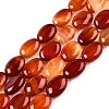 Natural Red Agate Beads Strands G-M206-45-4