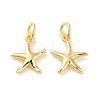 Brass Charms X-KK-G418-22G-2